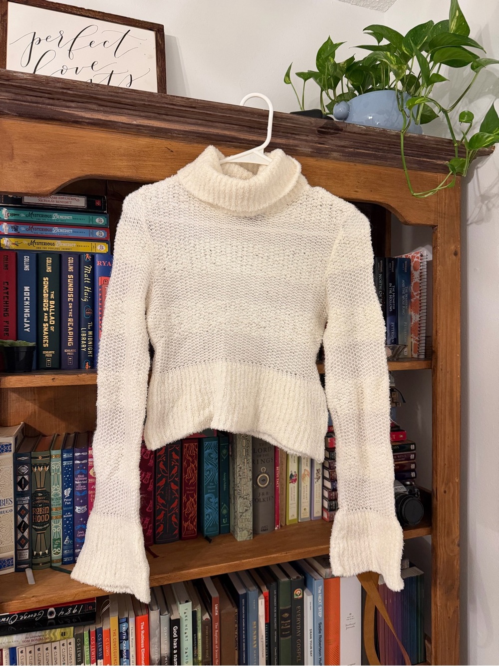 Vintage 90s Diesel “Female Dept” Archive Open Knit Turtleneck Sweater